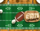 Super Bowl Party Table Runner Touchdown American Football 13"x72" New Decor