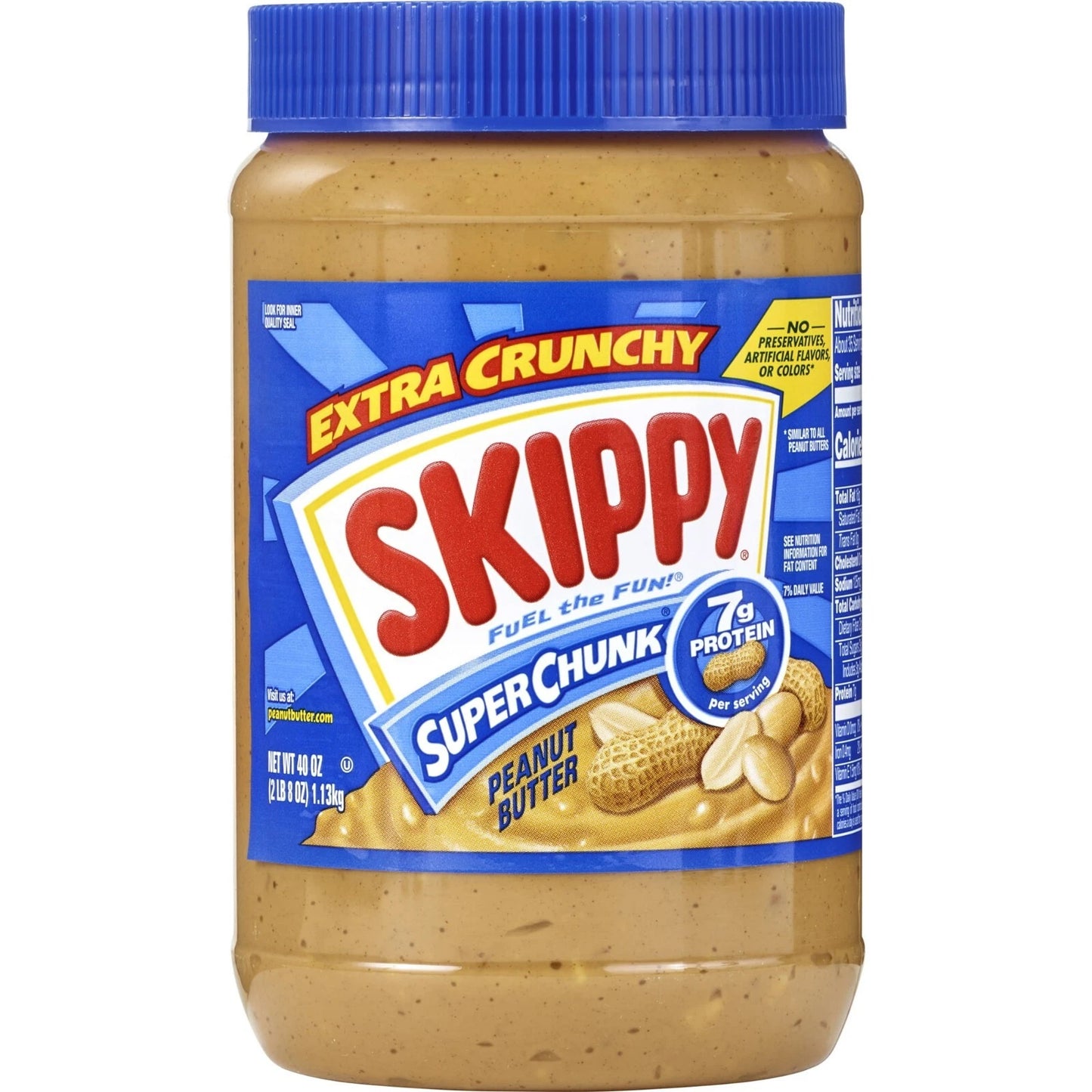 SKIPPY PEANUT BUTTER CHUNKY 28 oz
