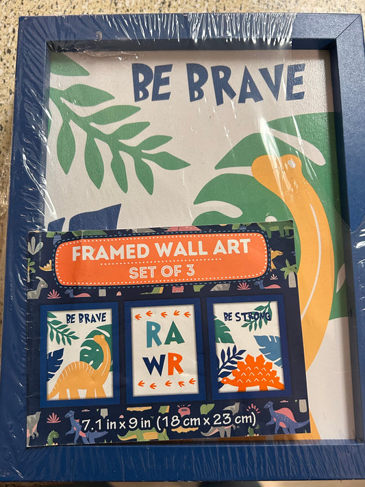 Framed Wall Art (Set of 3)