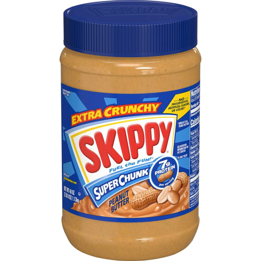 SKIPPY PEANUT BUTTER CHUNKY 28 oz