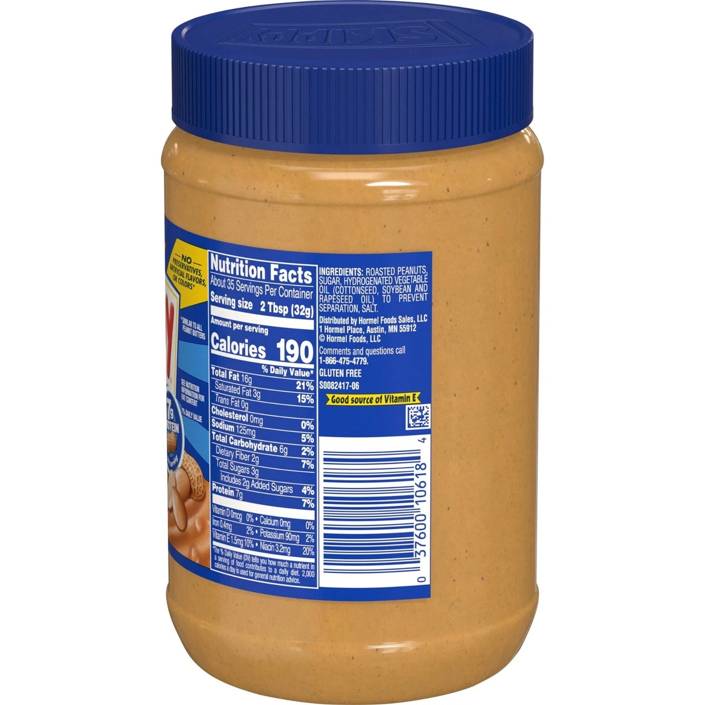 SKIPPY PEANUT BUTTER CHUNKY 28 oz